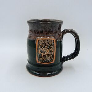 Bones Coffee Company Irish Cream Drip Glaze Green Tankard Mug Skeleton 2022 Cup